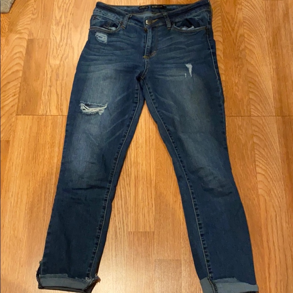 Ellie High Rise Ankle Jeans